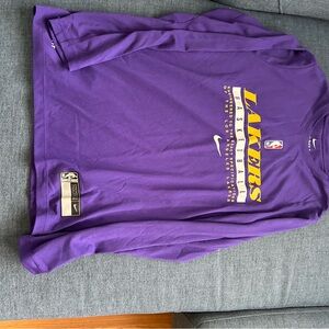 Nike Lakers Purple Basketball Shirt